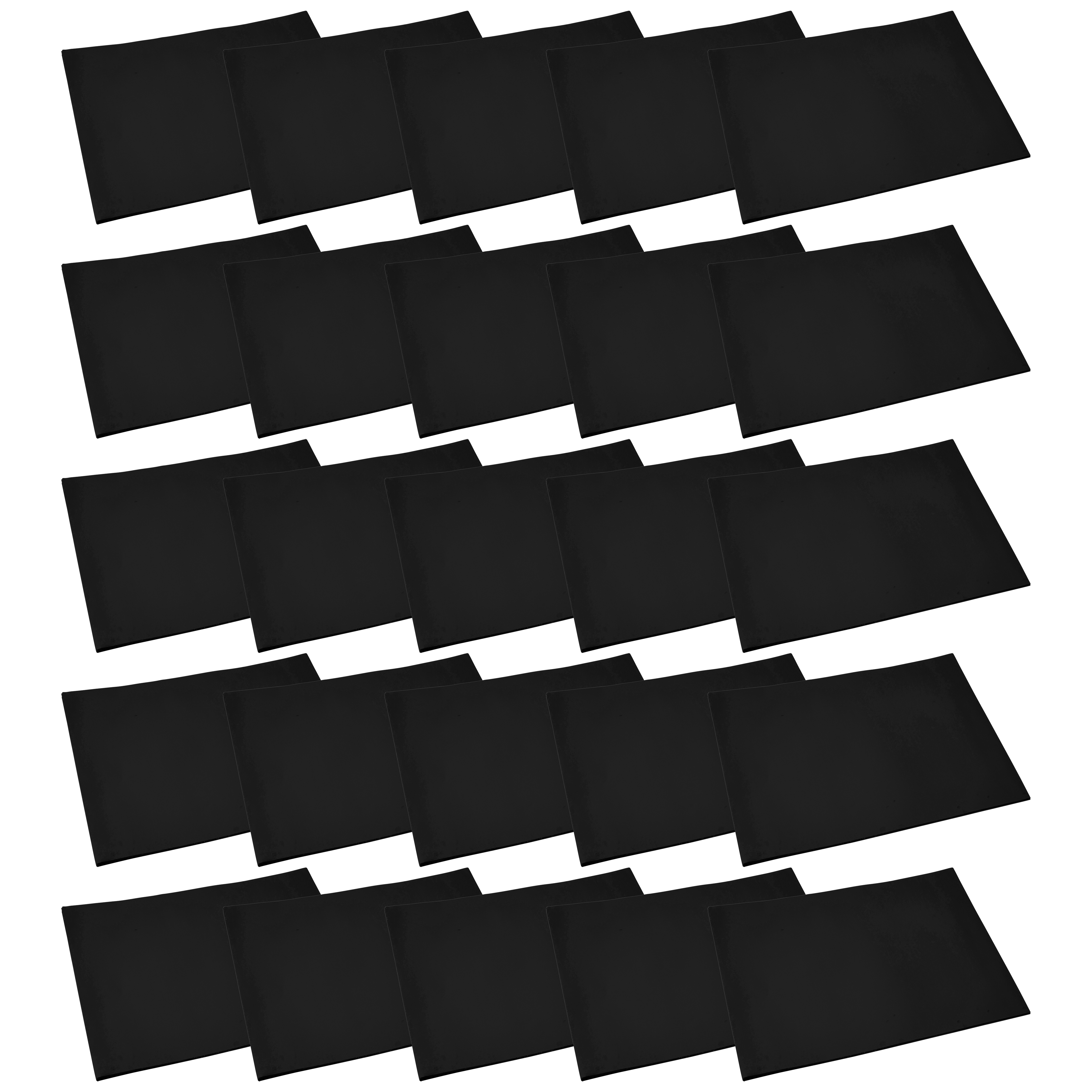 24 Pack: 22 inch x 28 inch Black Poster Board by Creatology, Size: 22” x 28”